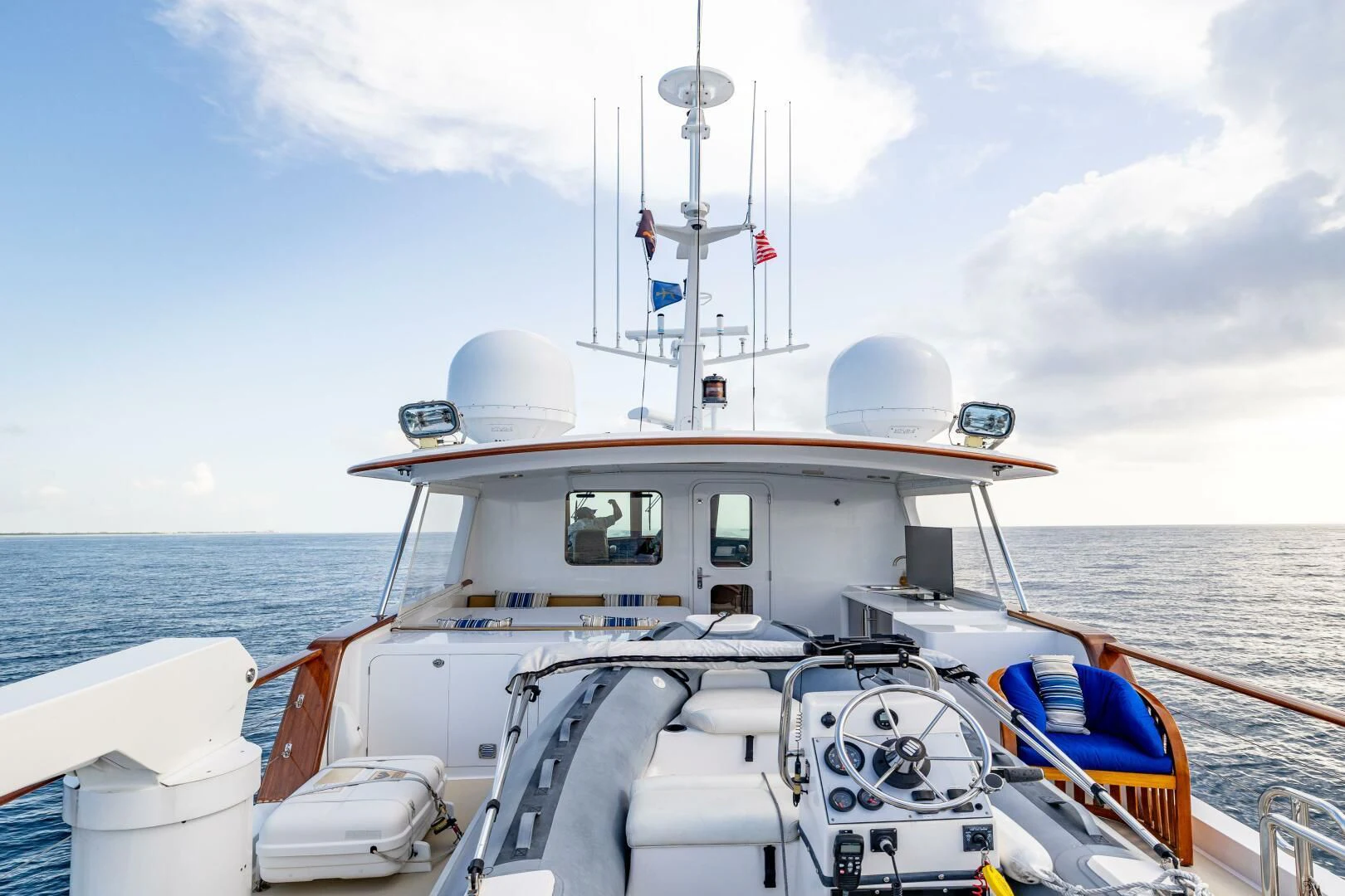 a boat on the water aboard SEA BOLD Yacht for Sale