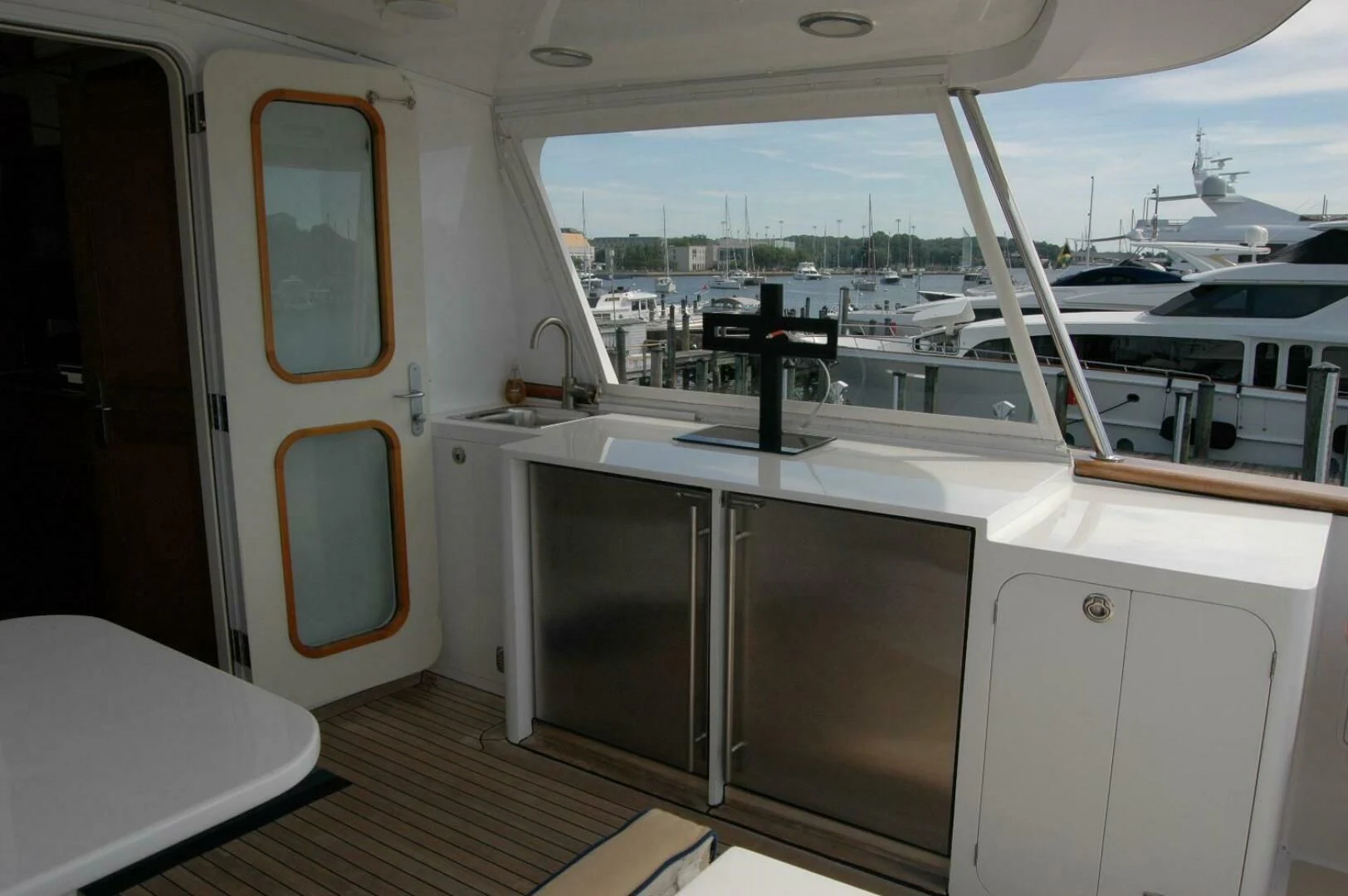 a boat on the water aboard SEA BOLD Yacht for Sale