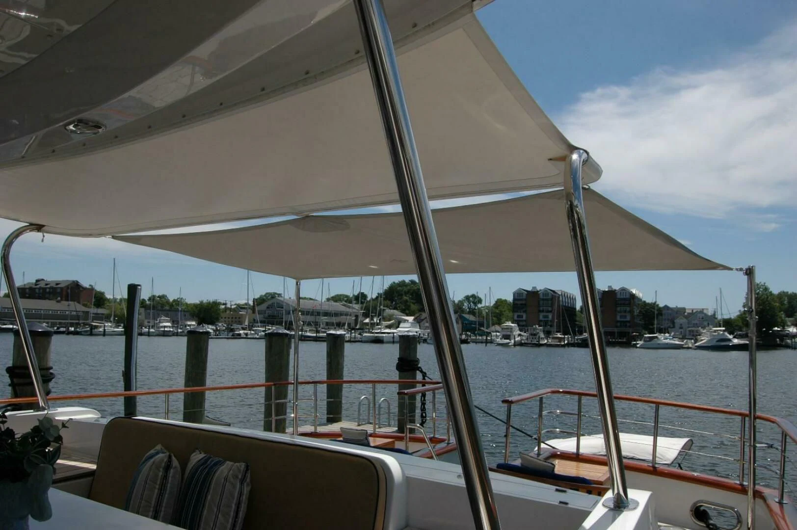 a boat on the water aboard SEA BOLD Yacht for Sale