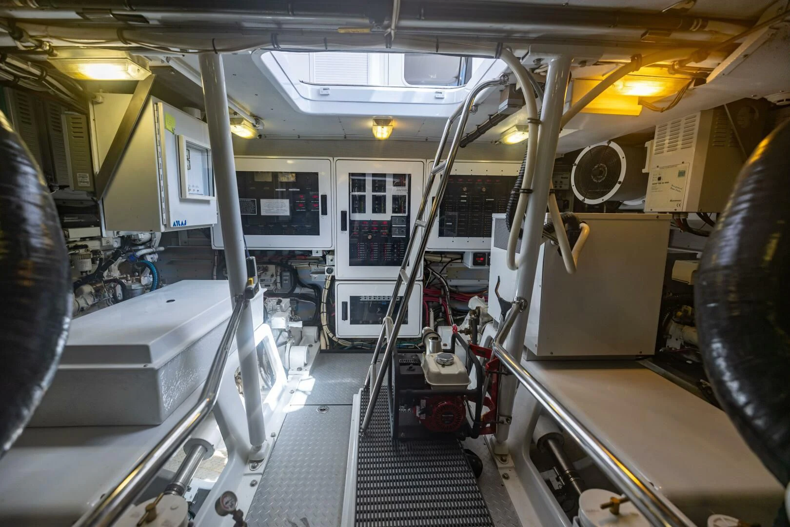 inside of a vehicle aboard SEA BOLD Yacht for Sale