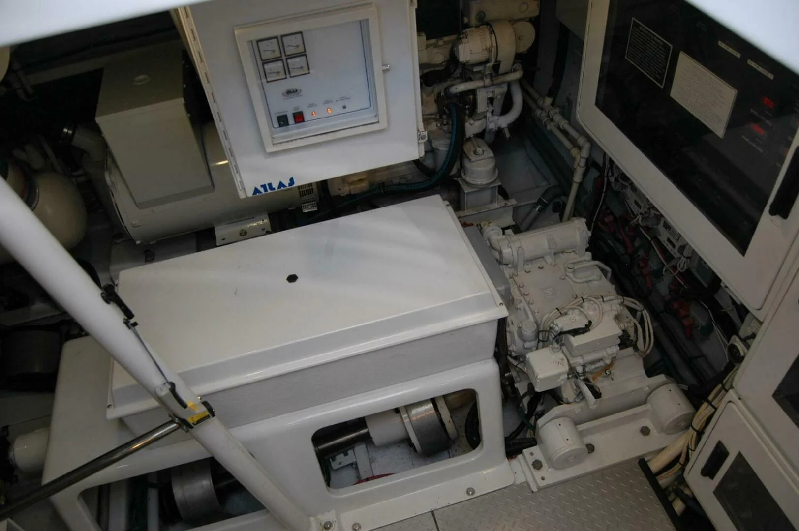 a machine with a screen aboard SEA BOLD Yacht for Sale