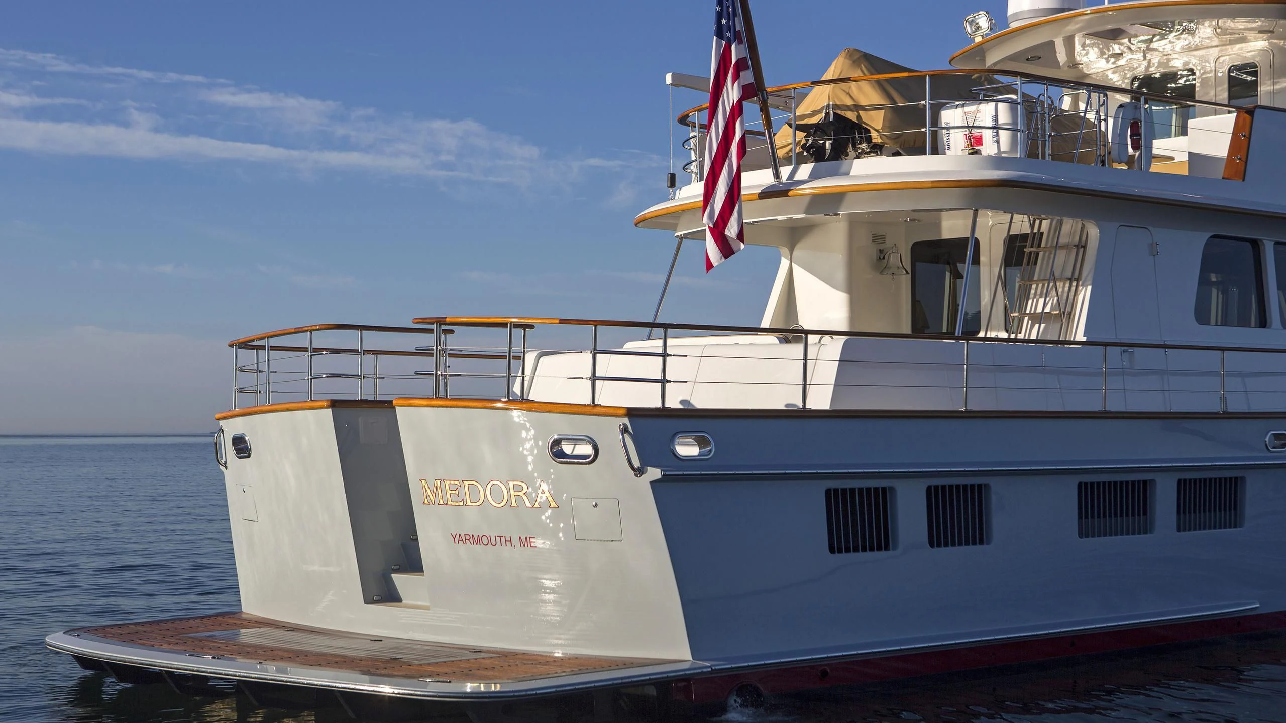 a boat on the water aboard SEA BOLD Yacht for Sale