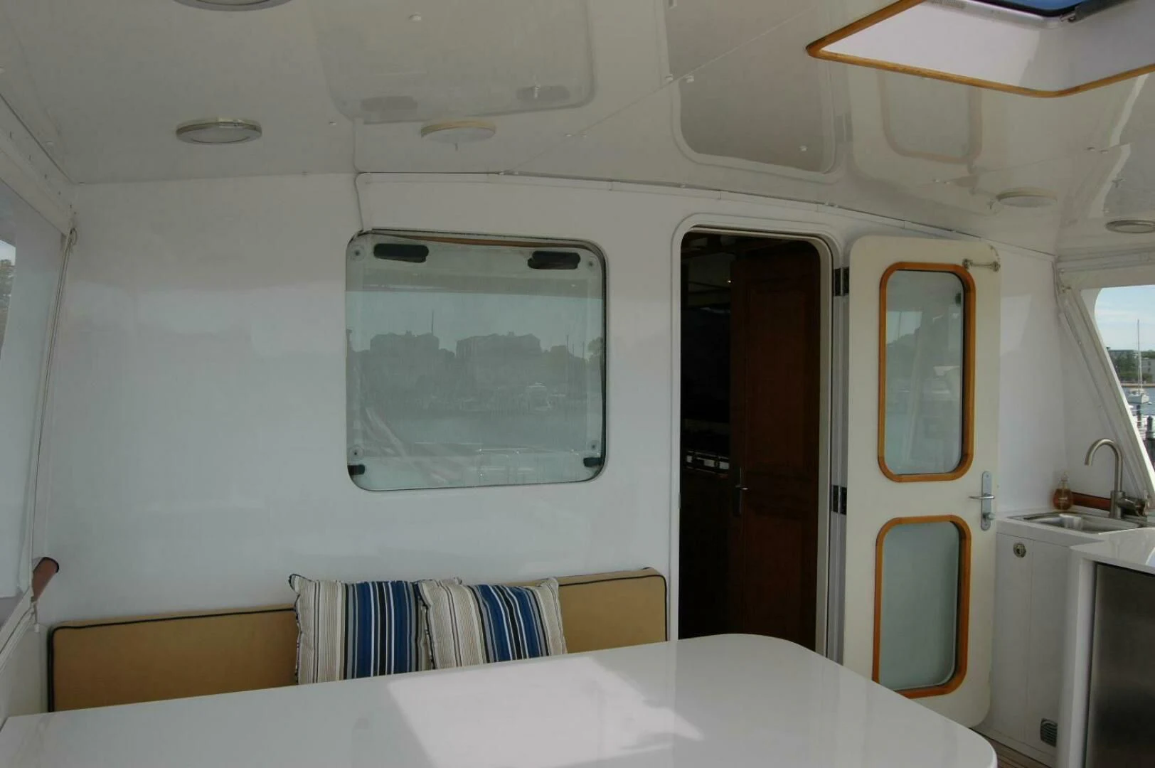 inside of a vehicle aboard SEA BOLD Yacht for Sale