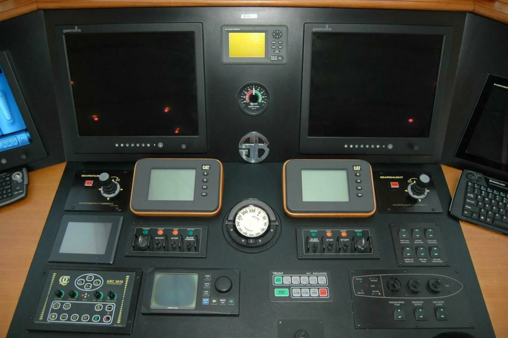 graphical user interface aboard SEA BOLD Yacht for Sale