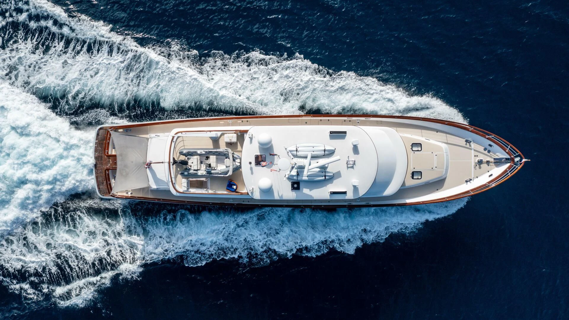 a space ship in the ocean aboard SEA BOLD Yacht for Sale