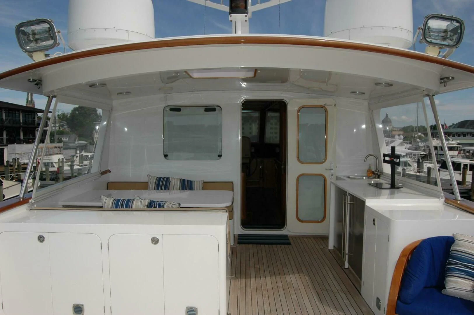 a large white machine aboard SEA BOLD Yacht for Sale