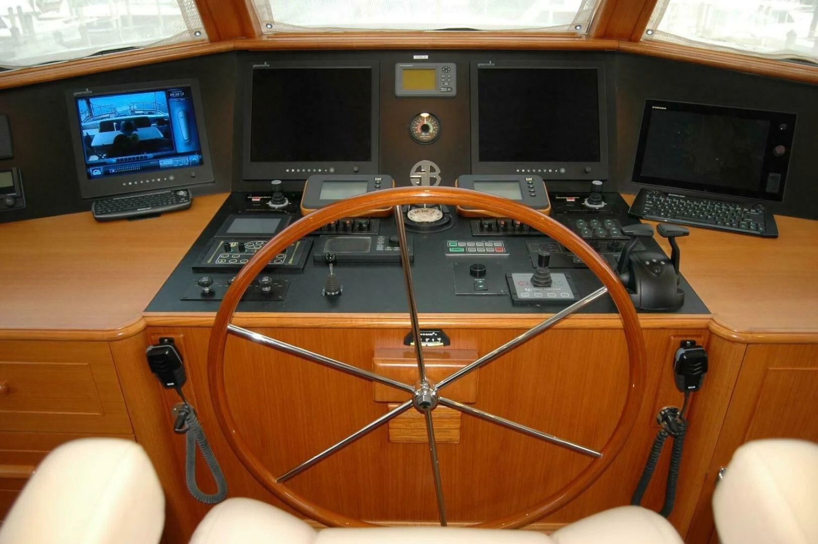 a machine on the counter aboard SEA BOLD Yacht for Sale