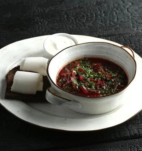 a bowl of food aboard GALAKTIKA SKAY Yacht for Sale