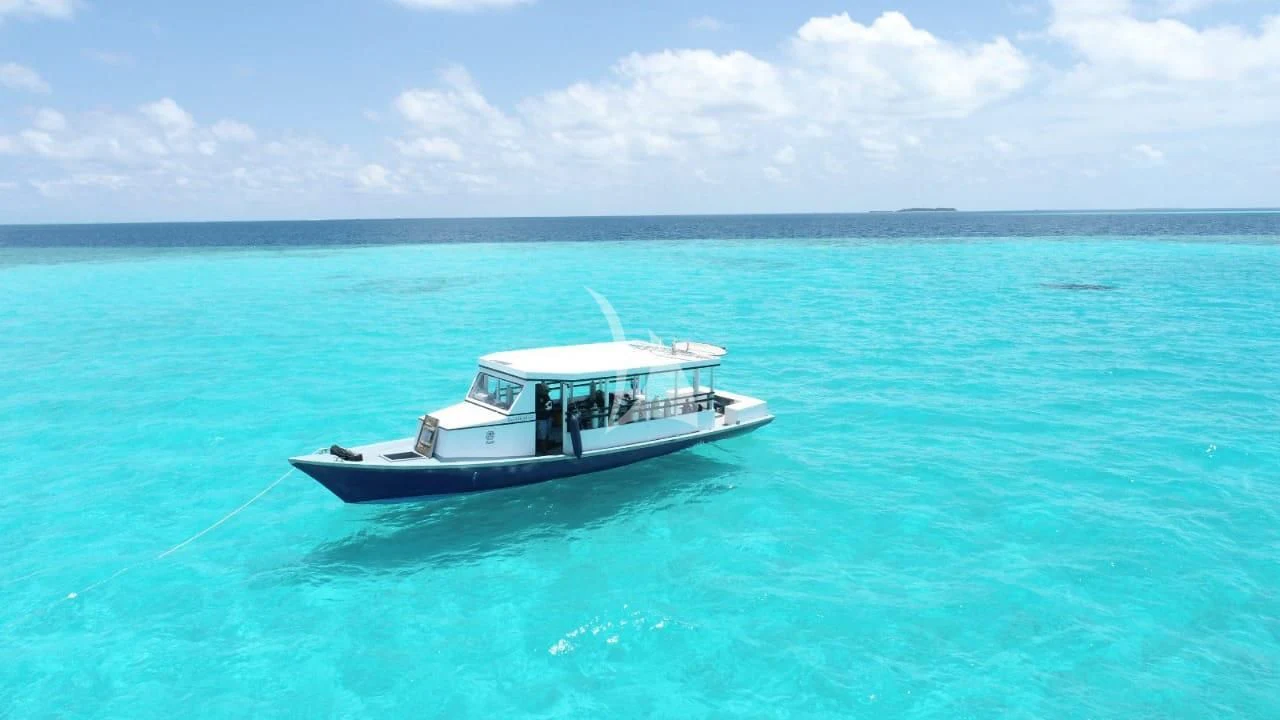 a boat in the water aboard GALAKTIKA SKAY Yacht for Sale