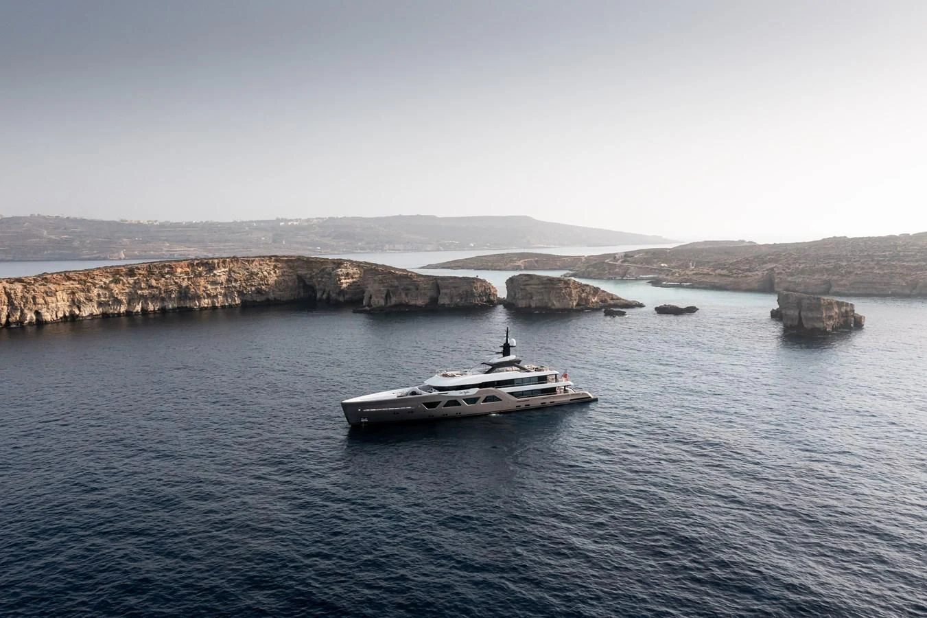 a boat sailing on the water aboard COME TOGETHER Yacht for Charter