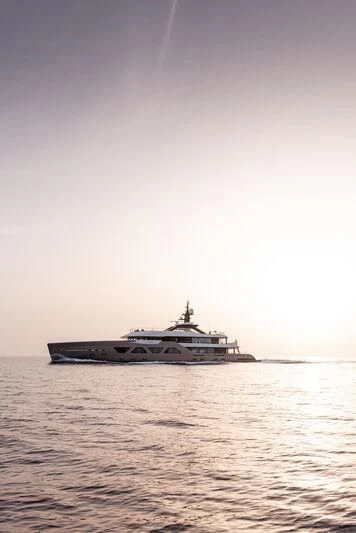 a boat in the water aboard COME TOGETHER Yacht for Charter