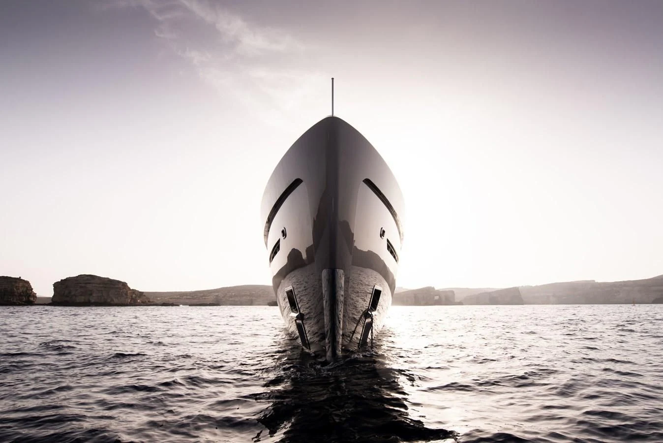 a boat in the water aboard COME TOGETHER Yacht for Charter