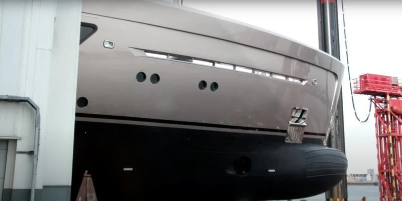 a black rectangular object with a white surface aboard COME TOGETHER Yacht for Charter