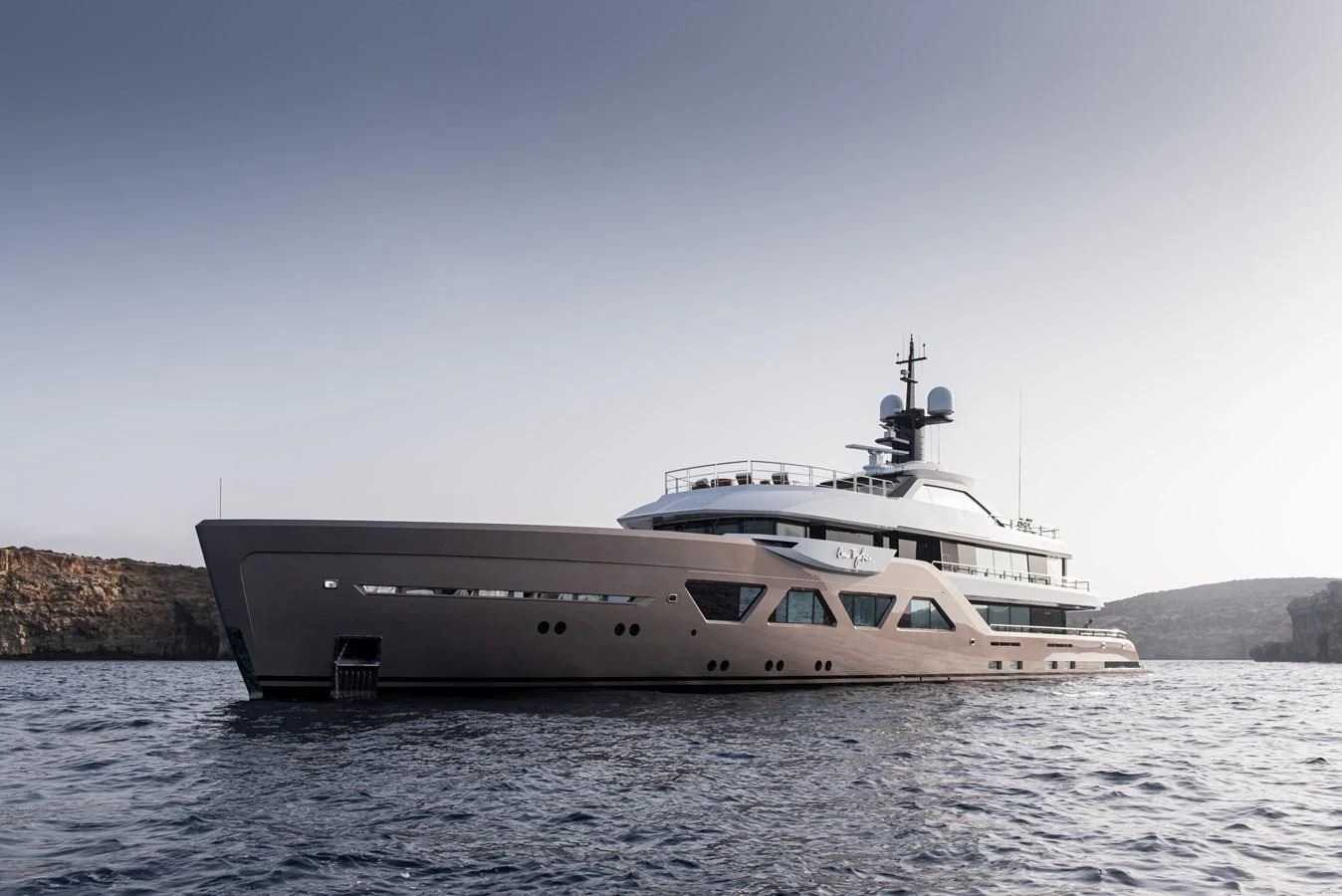 a boat on the water aboard COME TOGETHER Yacht for Charter