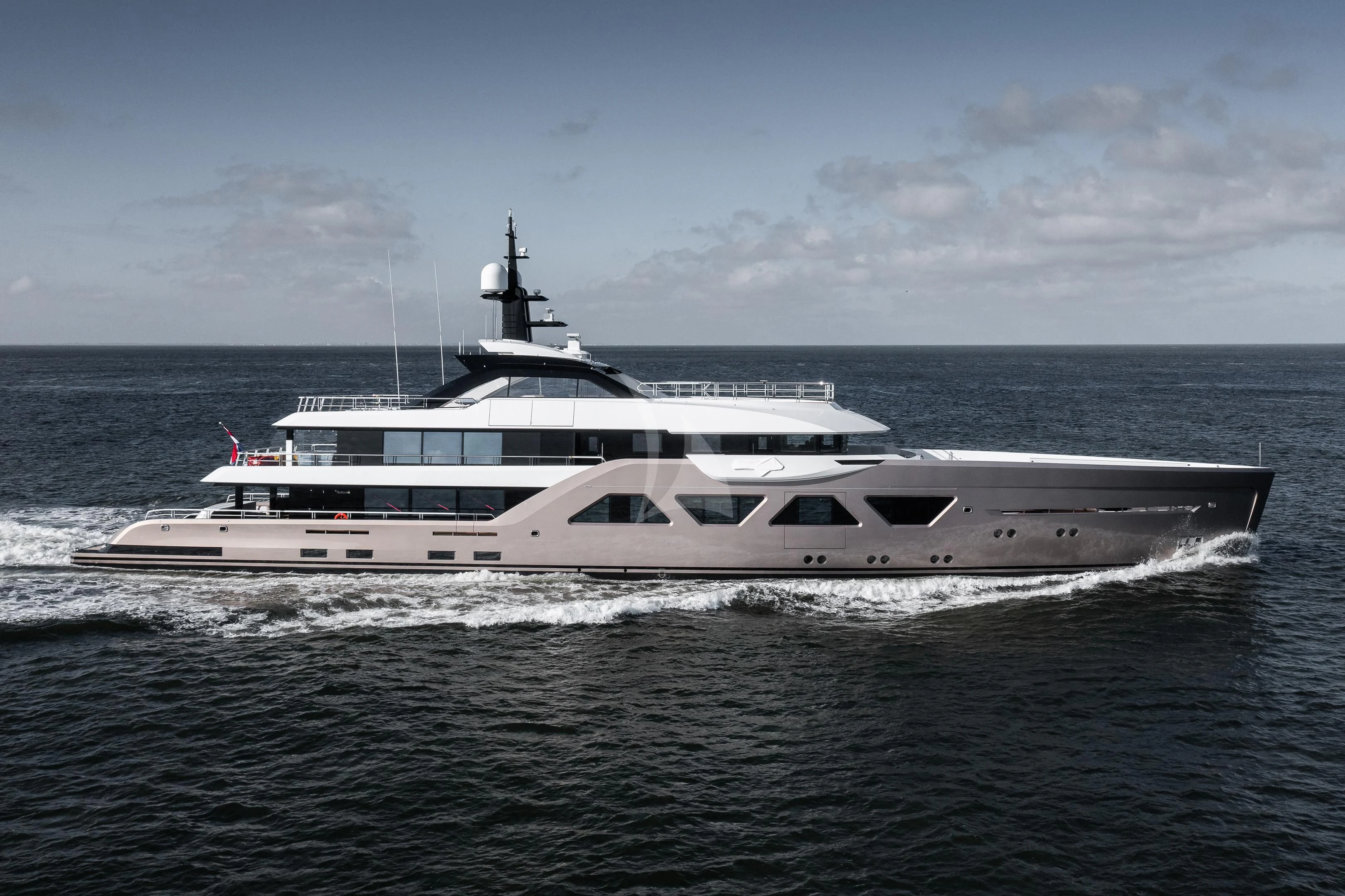 a boat in the water aboard COME TOGETHER Yacht for Charter