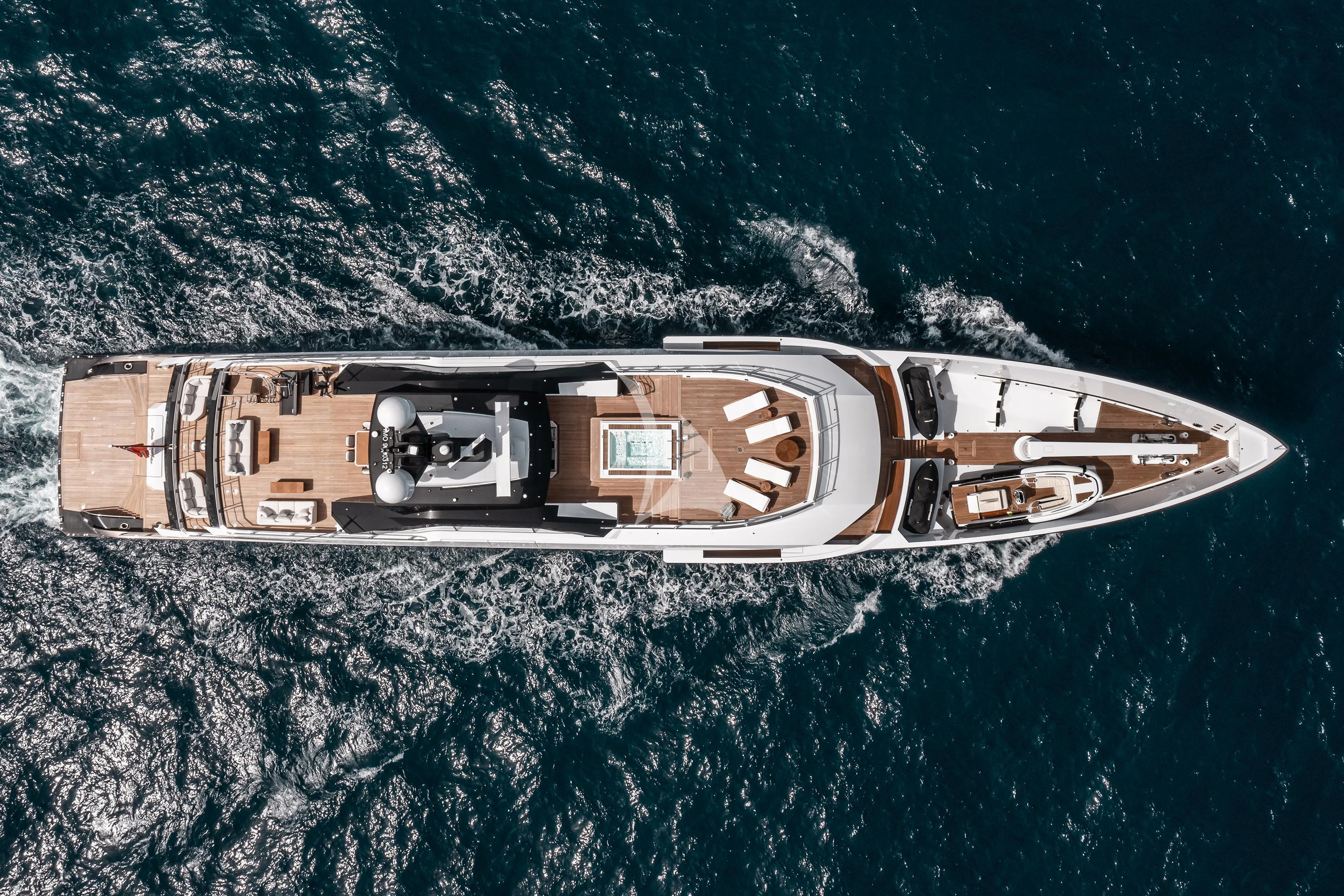 a military tank in the water aboard COME TOGETHER Yacht for Charter