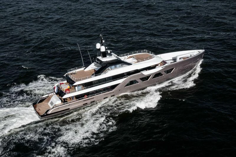 a boat on the water aboard COME TOGETHER Yacht for Charter