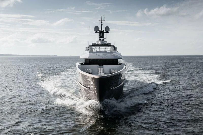 a boat in the water aboard COME TOGETHER Yacht for Charter