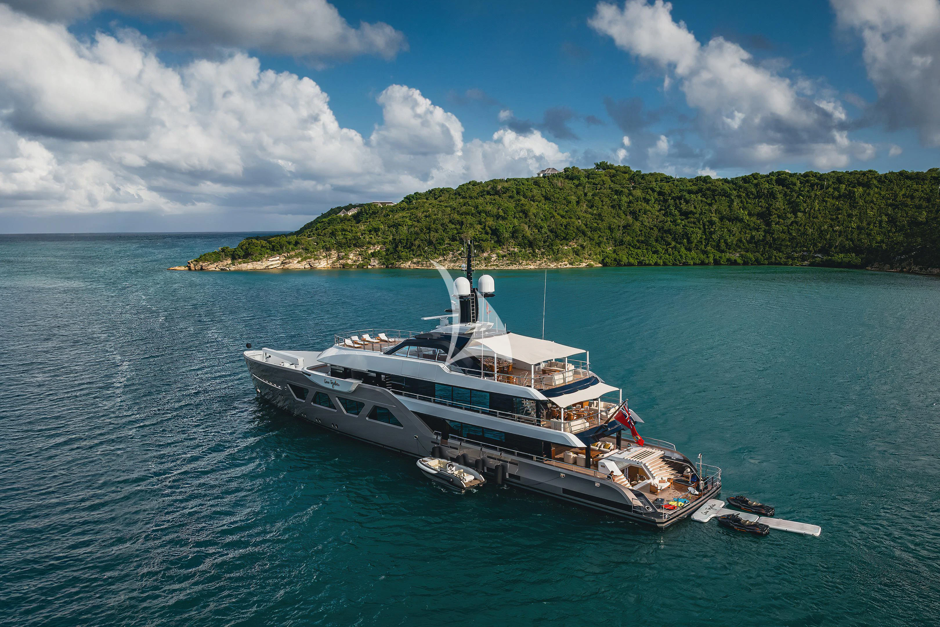 a ship in the water aboard COME TOGETHER Yacht for Charter