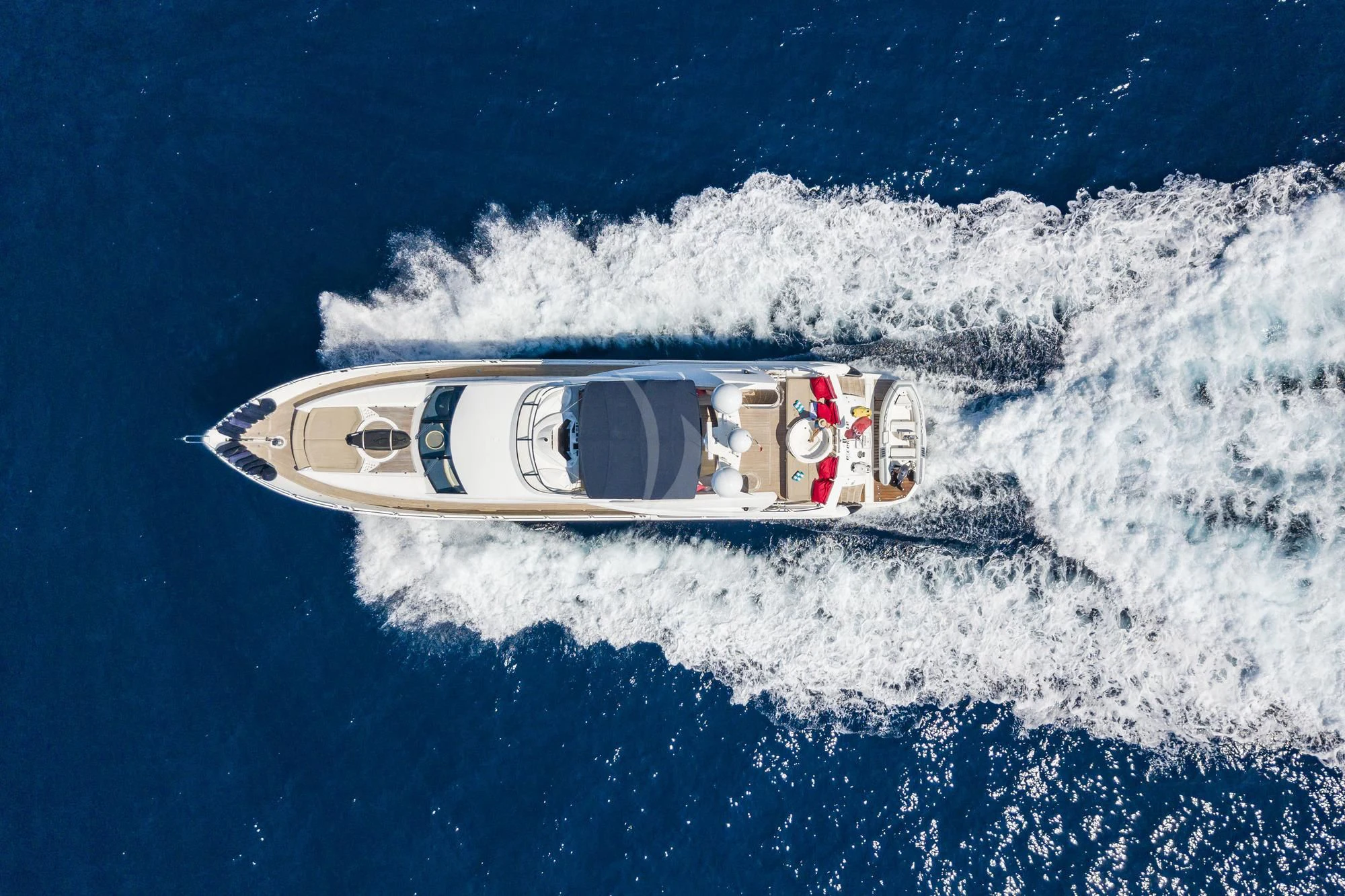 a boat in the water aboard EXCELERATE Z Yacht for Sale