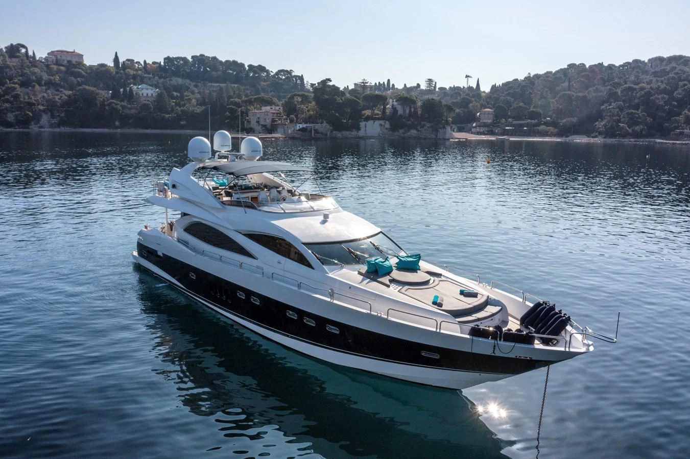 a boat on the water aboard EXCELERATE Z Yacht for Sale