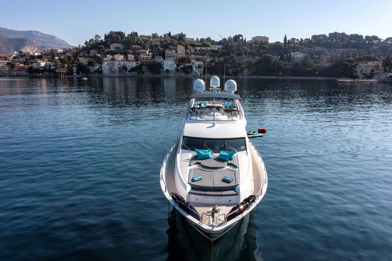 a boat in the water aboard EXCELERATE Z Yacht for Sale