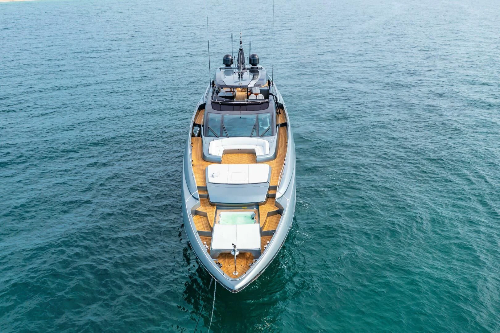 a boat on the water aboard NO SURRENDER Yacht for Sale