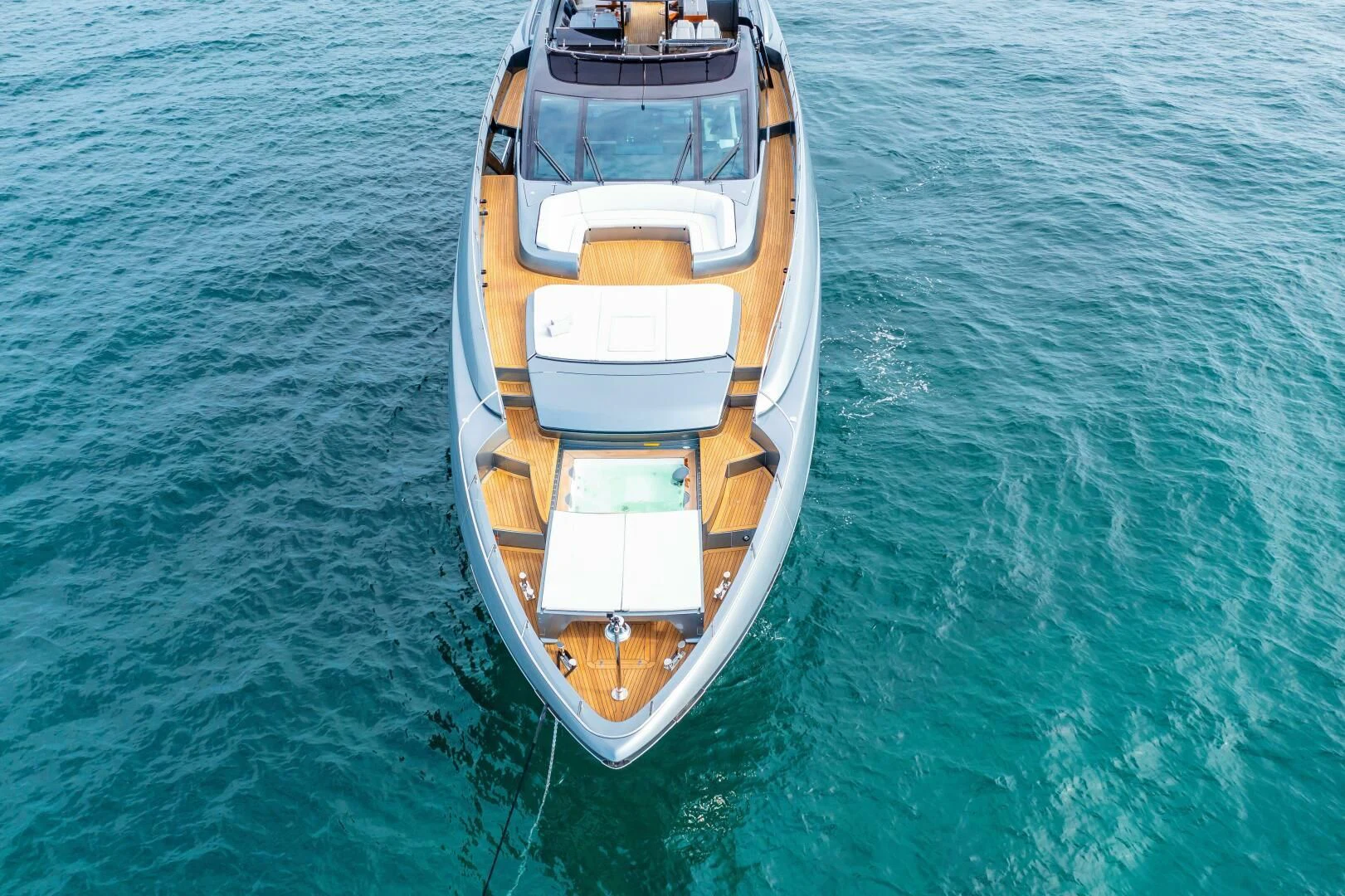 a boat on the water aboard NO SURRENDER Yacht for Sale
