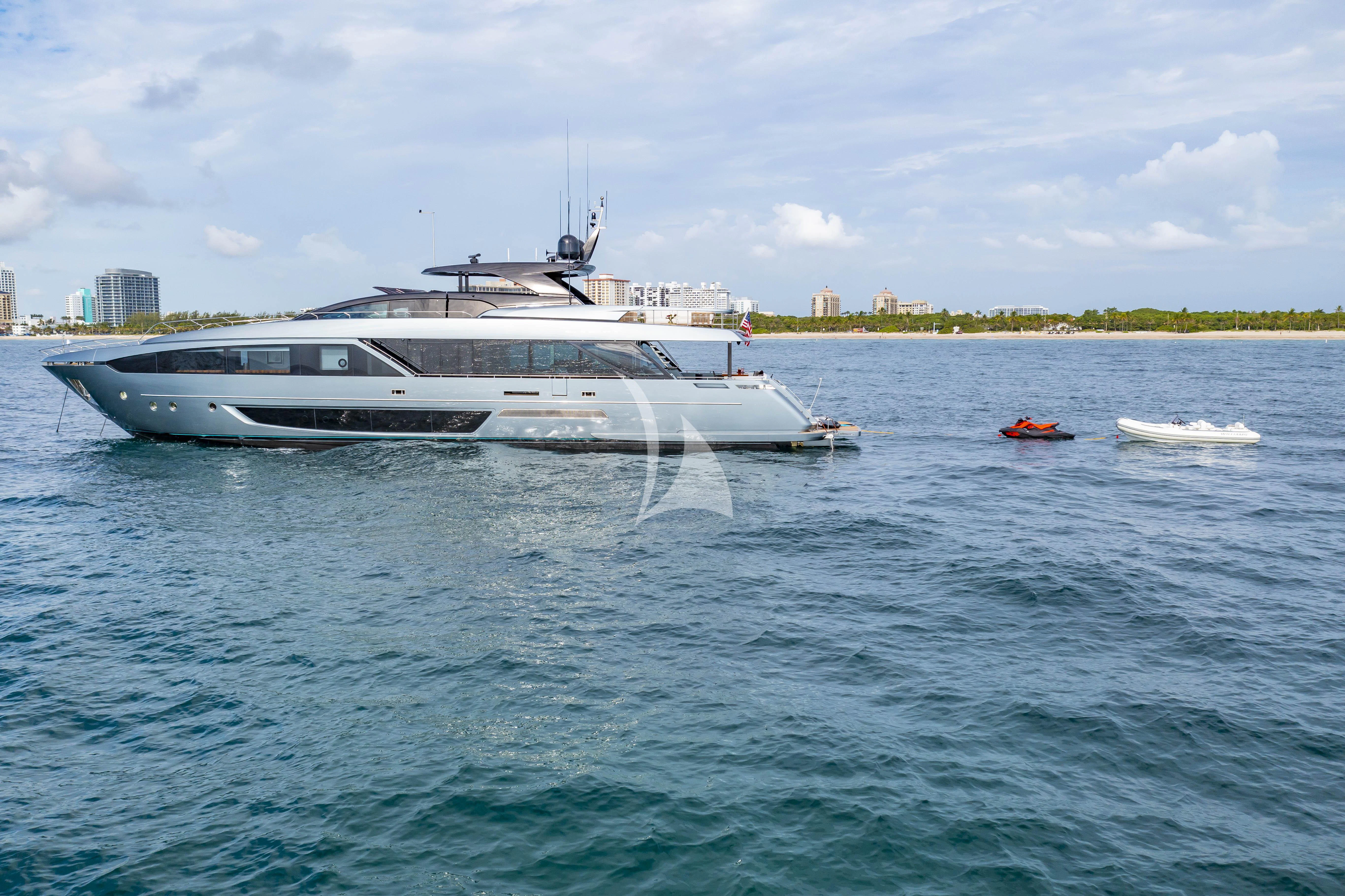 a boat in the water aboard NO SURRENDER Yacht for Sale