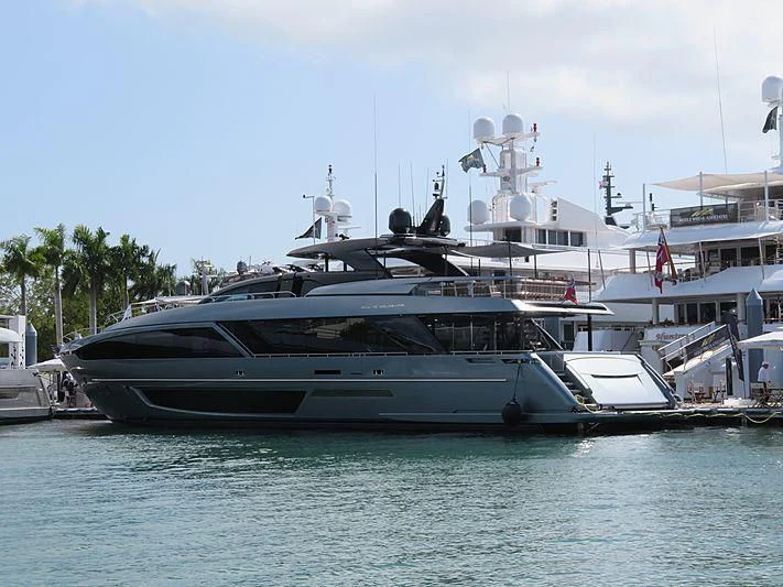 a boat in the water aboard NO SURRENDER Yacht for Sale