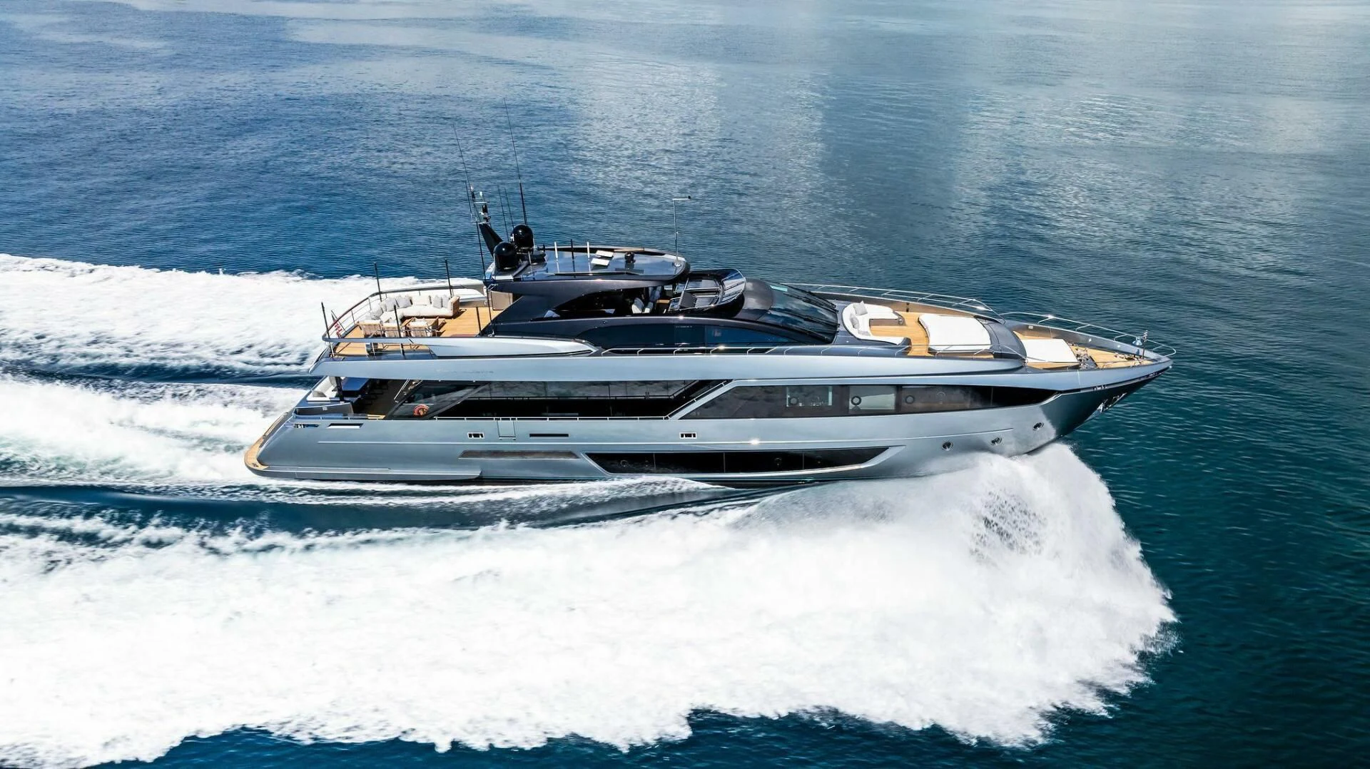 a boat on the water aboard NO SURRENDER Yacht for Sale