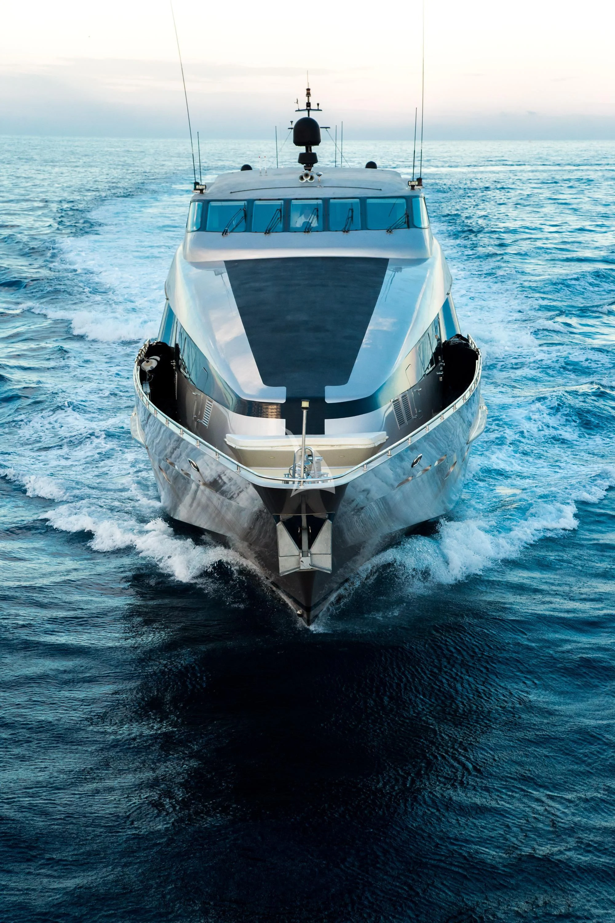 a boat on the water aboard PANDION Yacht for Charter