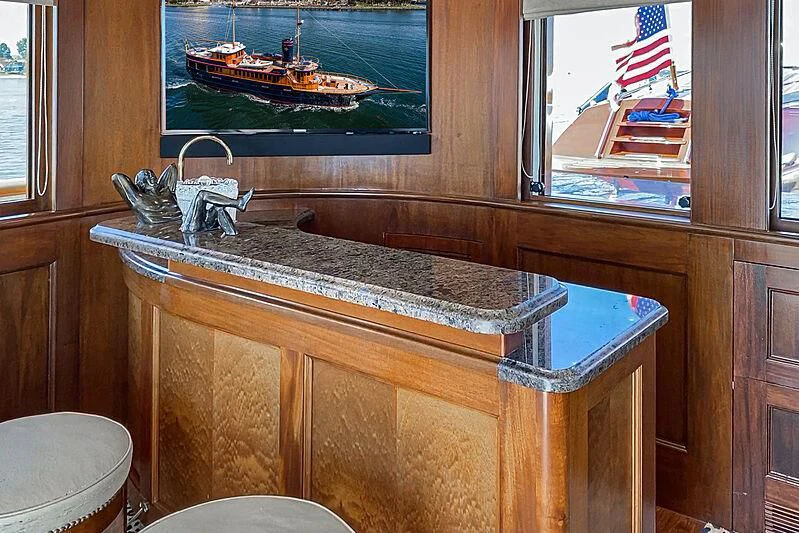 a sink in a cabin aboard LADY BAHI Yacht for Sale