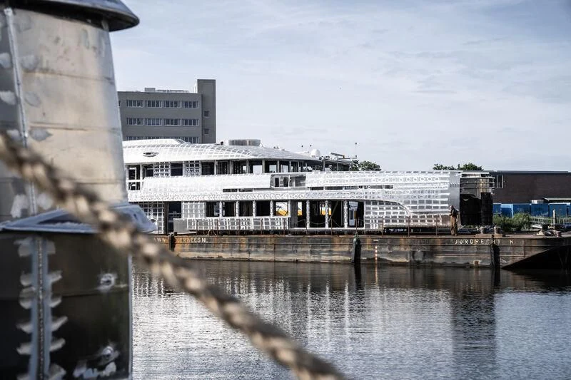 a bridge over water aboard ORION Yacht for Sale