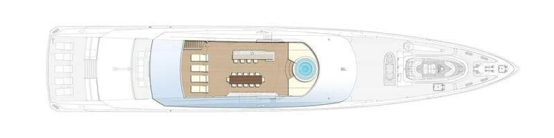 graphical user interface, application aboard ORION Yacht for Sale