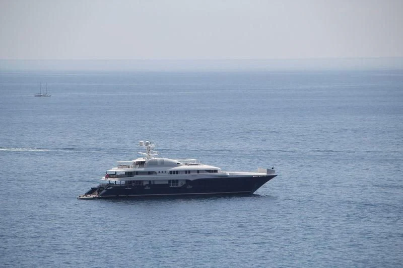 a boat in the water aboard SYCARA V Yacht for Sale