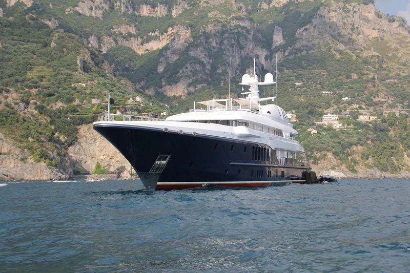 a boat on the water aboard SYCARA V Yacht for Sale
