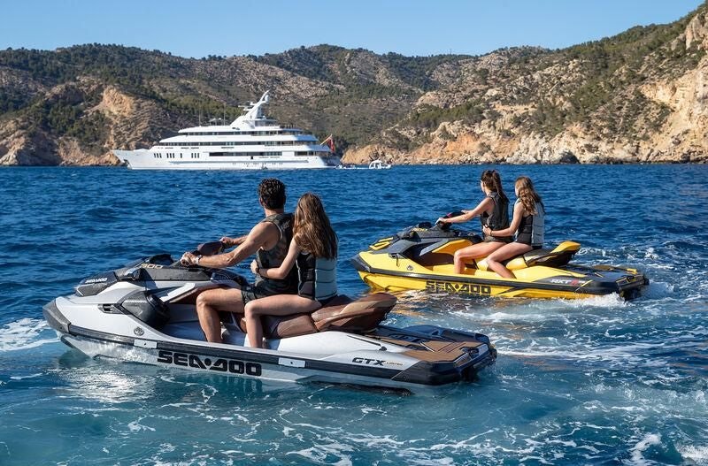 a group of people on a boat aboard BOADICEA Yacht for Sale