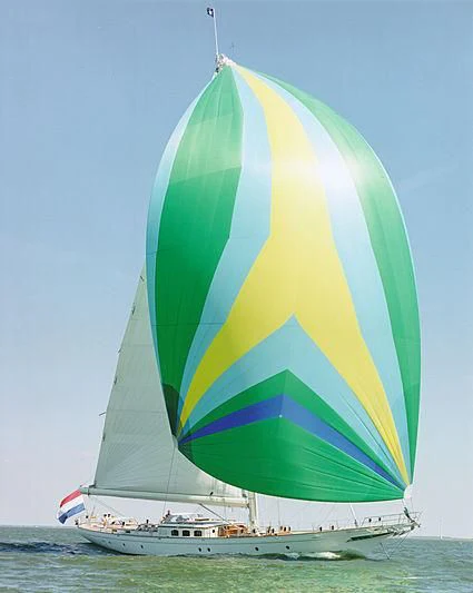 a sailboat on the water aboard FOFTEIN Yacht for Sale