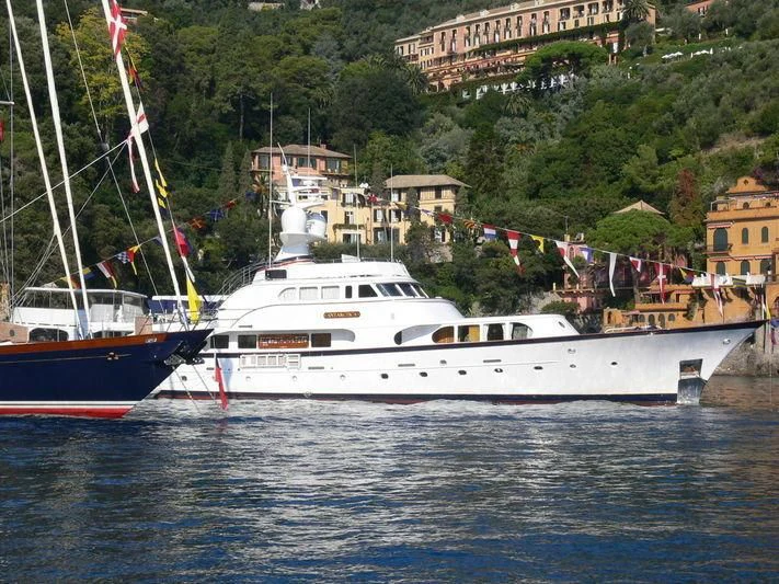 boats in the water aboard A AND A Yacht for Sale