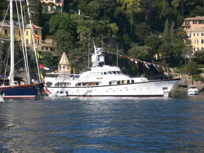 boats in the water aboard A AND A Yacht for Sale