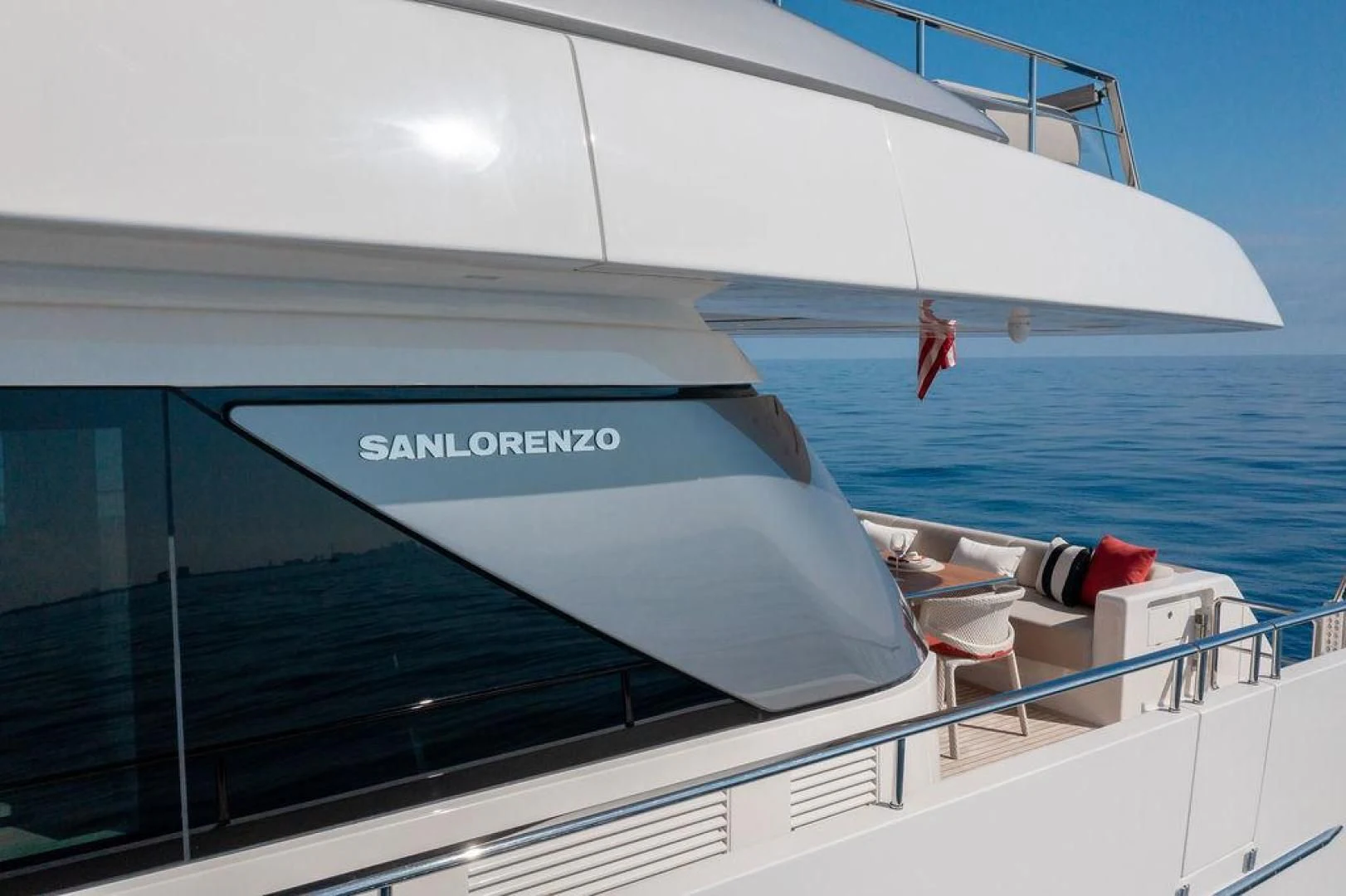 graphical user interface aboard JUJU Yacht for Sale