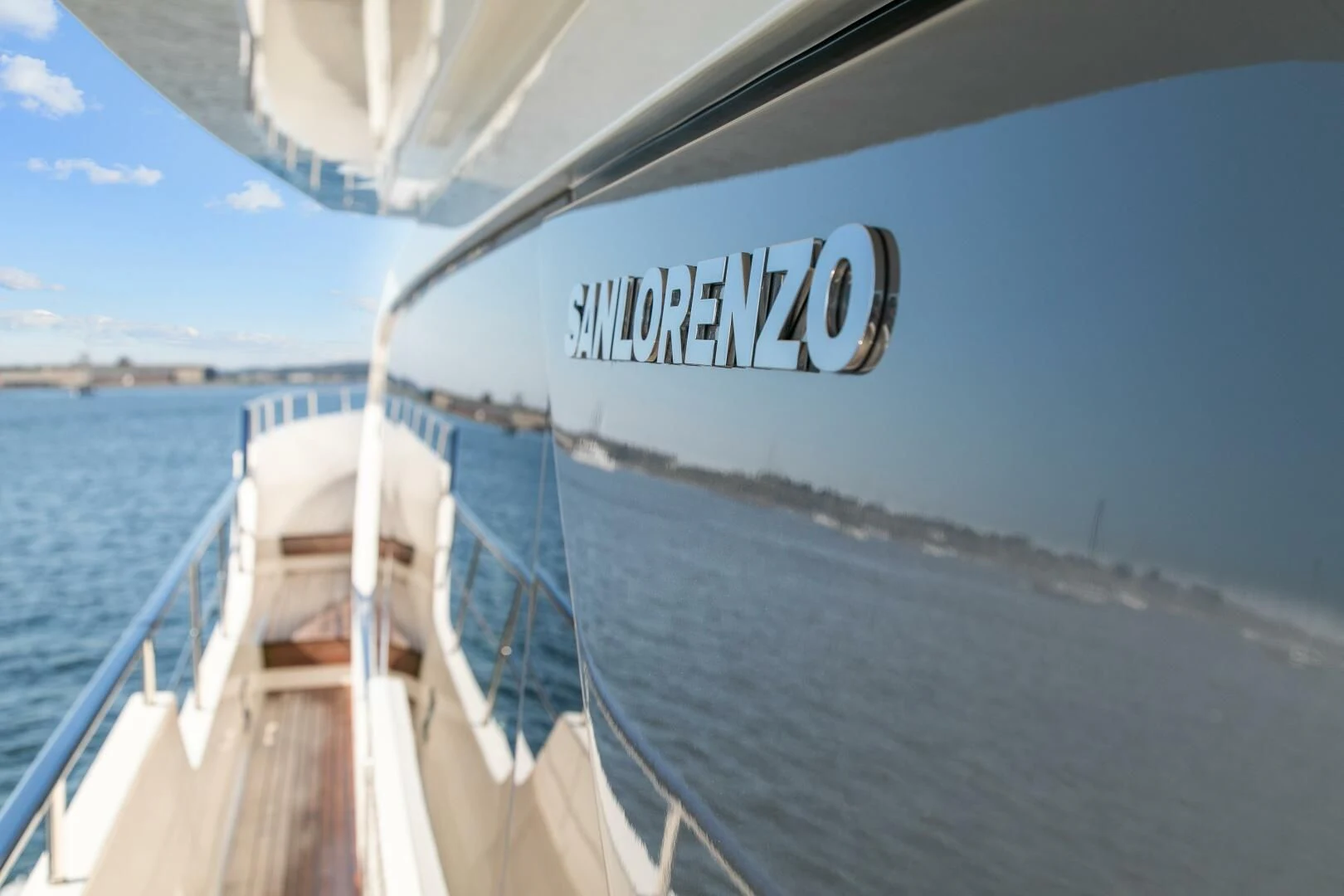 a boat on the water aboard JUJU Yacht for Sale