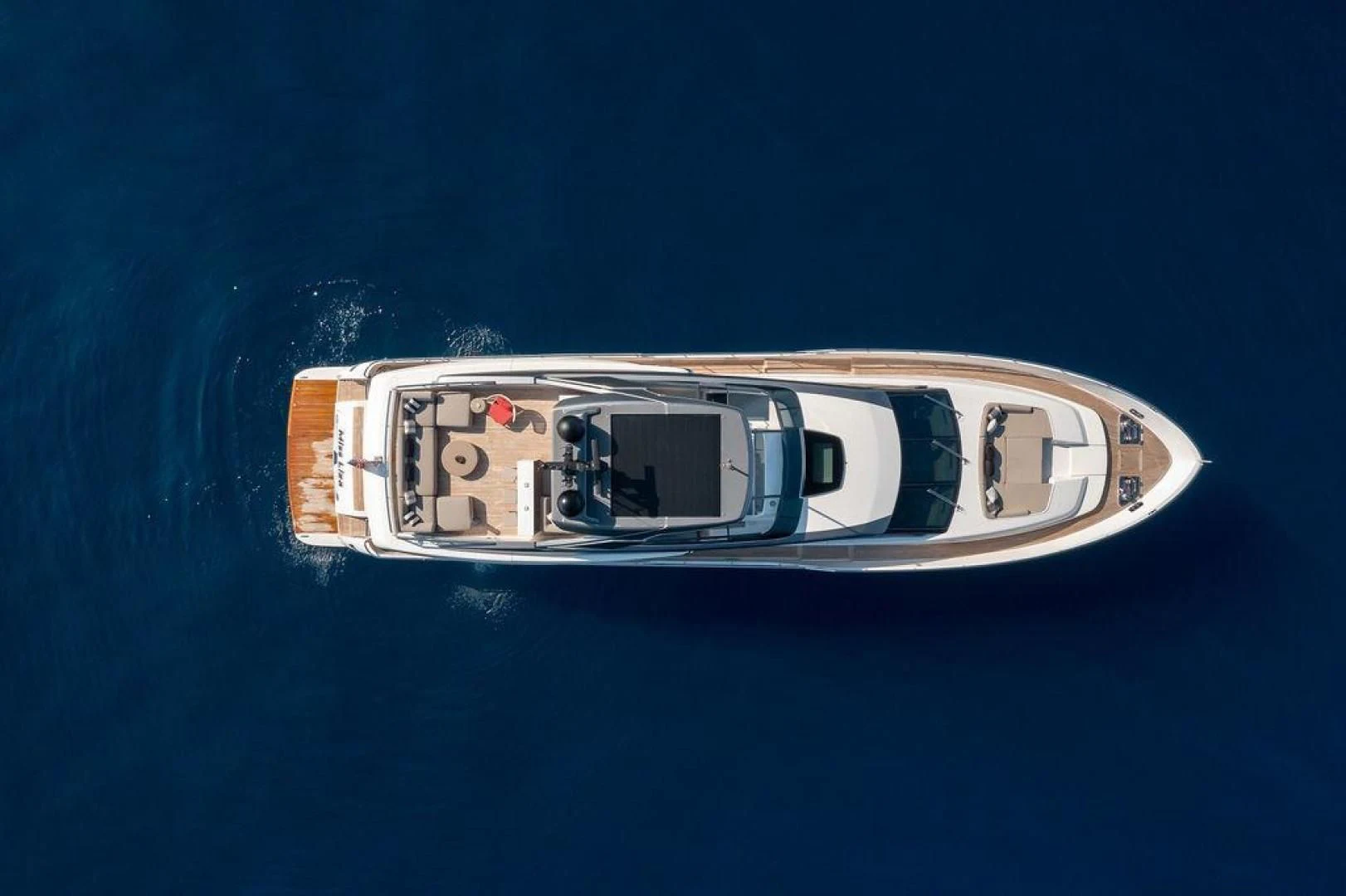 a boat in the water aboard JUJU Yacht for Sale