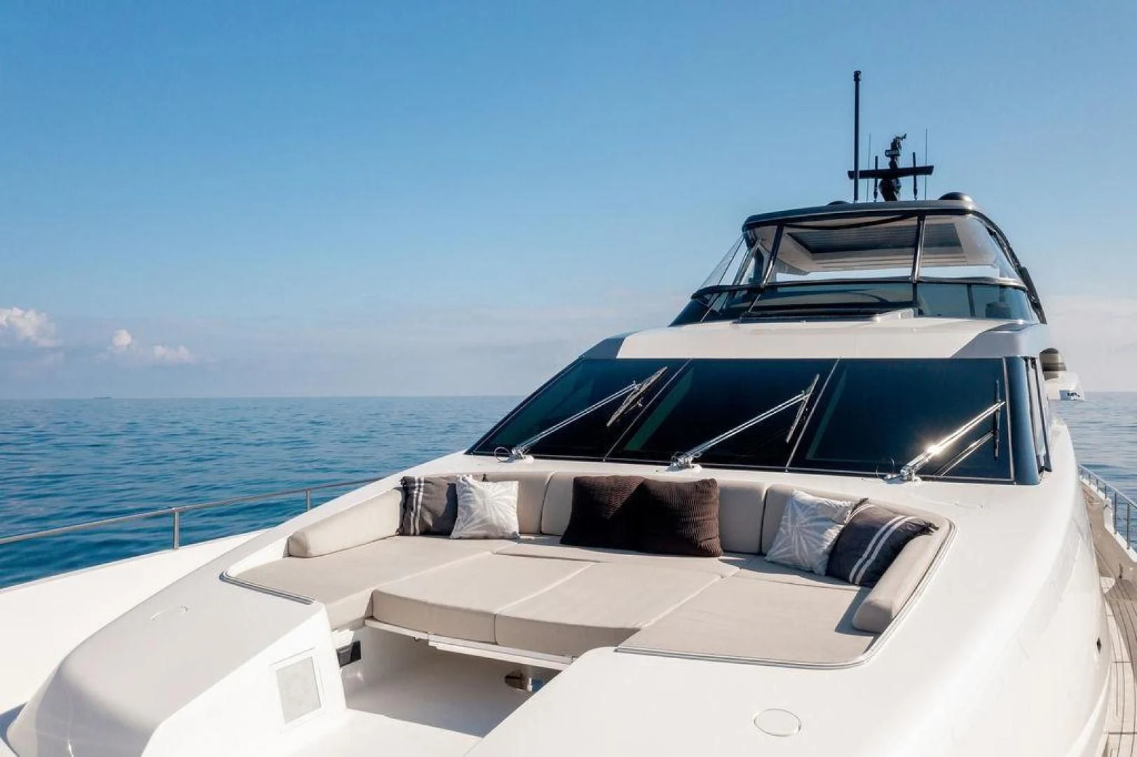 a boat on the water aboard JUJU Yacht for Sale