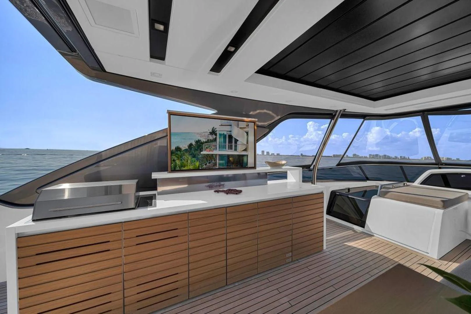 a boat with a deck and a deck aboard JUJU Yacht for Sale