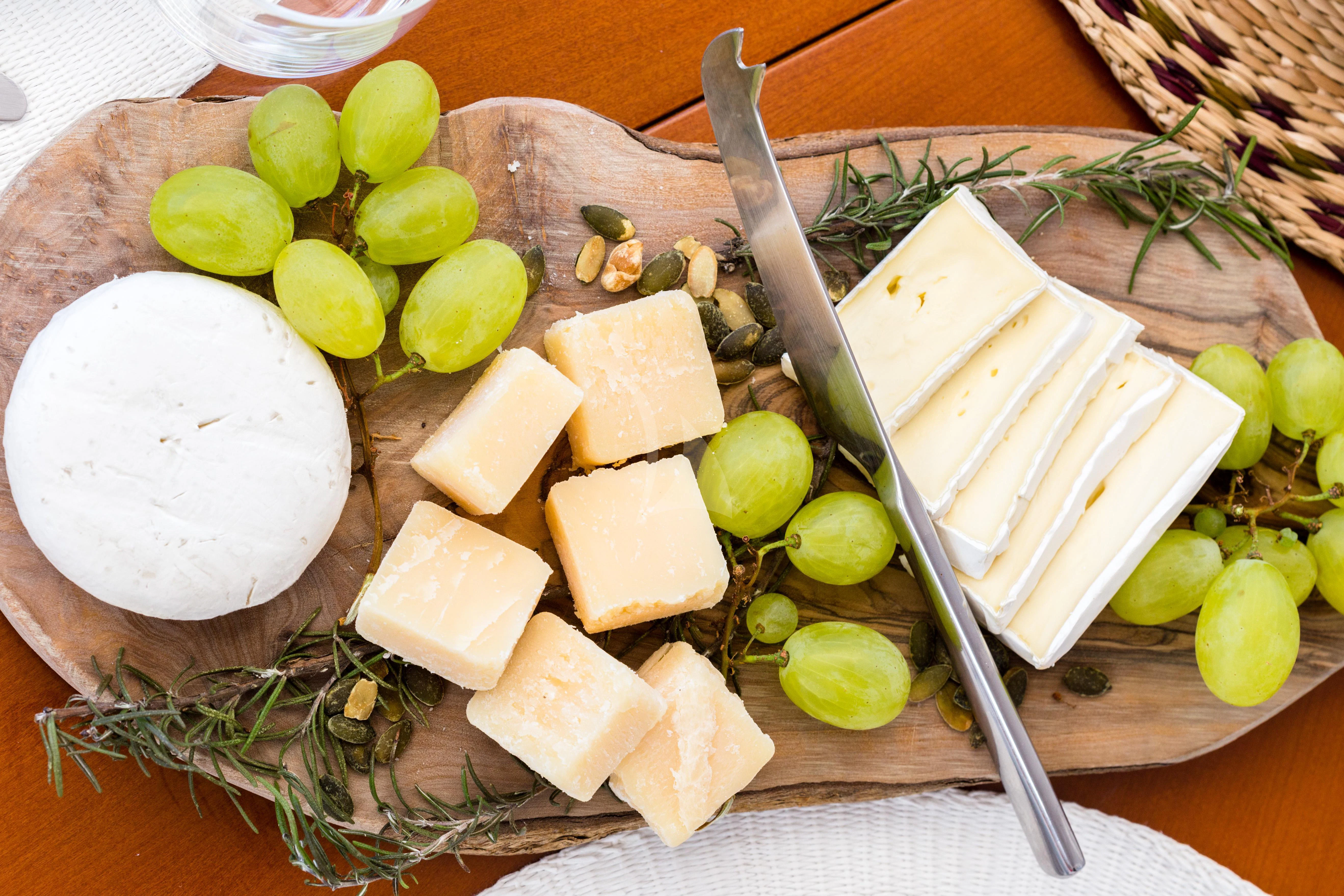 a cutting board with food aboard STAR OF THE SEA Yacht for Sale
