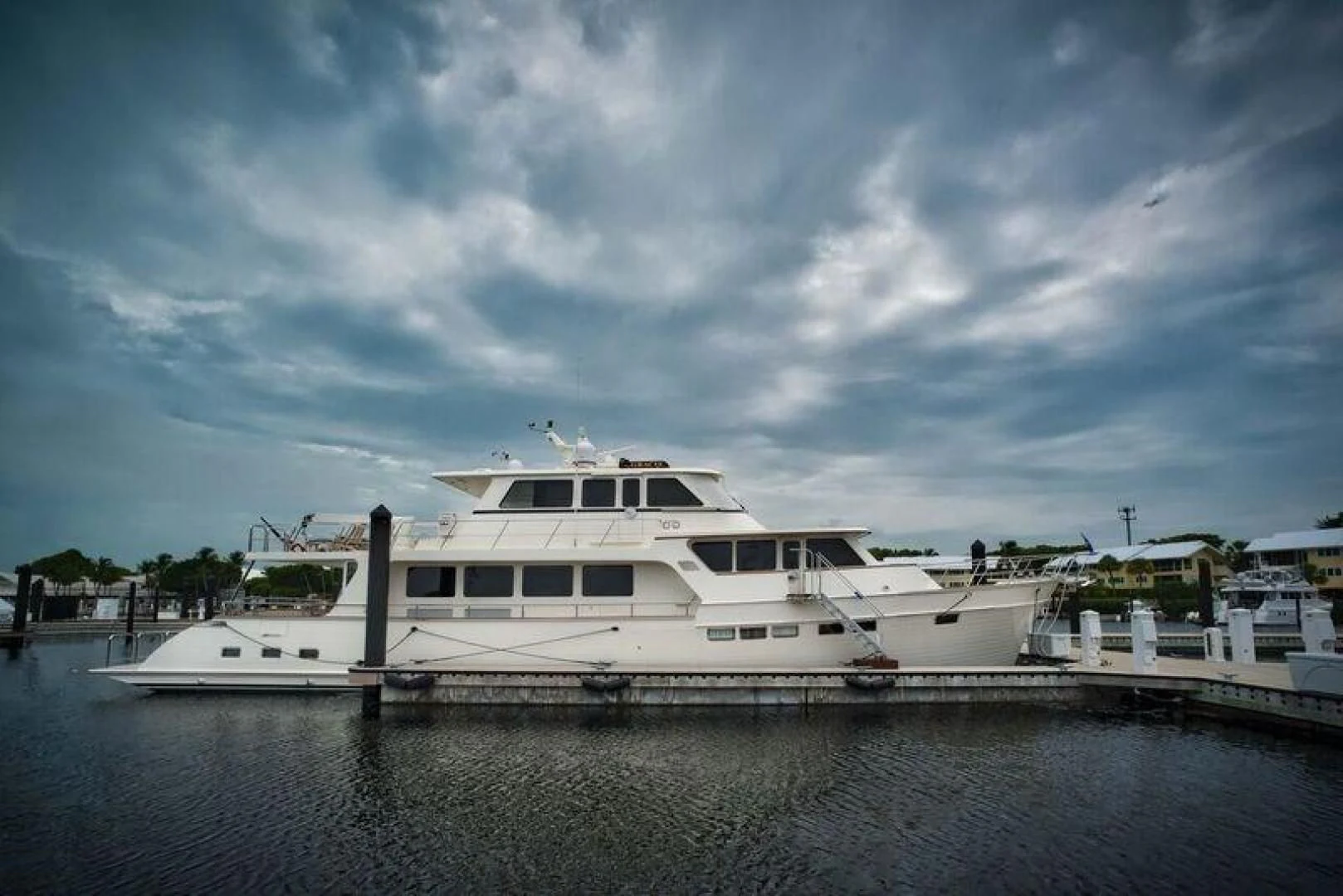 a boat in the water aboard GRACIE Yacht for Sale