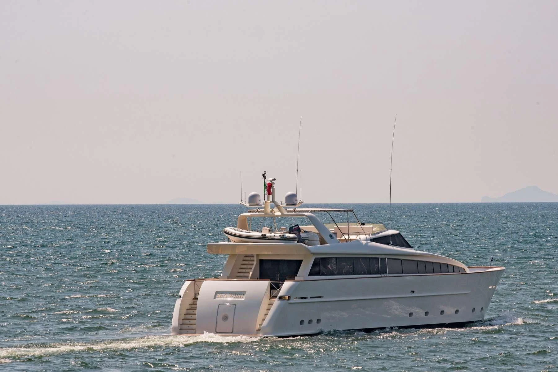 a boat in the water aboard ANNE MARIE Yacht for Sale