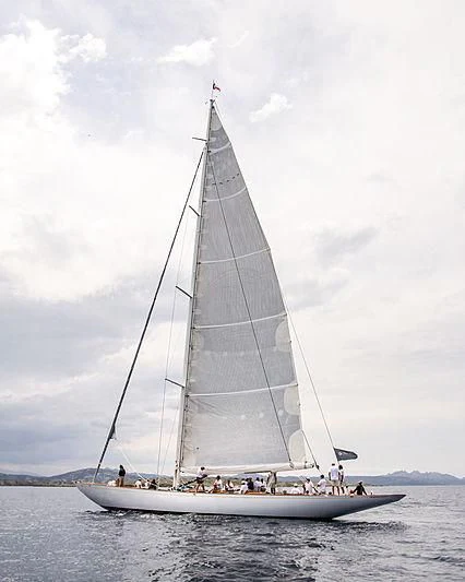 a sailboat on the water aboard SAVANNAH Yacht for Sale